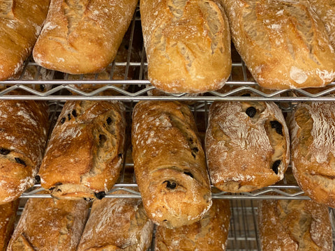 Mezza Ciabatta and Black Olive Ciabatta DAILY