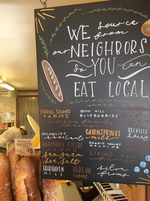 New chalkboards thanks to the one, the only, Joan!