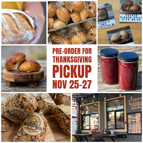 Thanksgiving pre-orders are LIVE