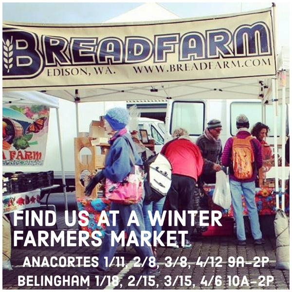 Eat Local!  Buy Direct!  Find us at a winter farmers market~