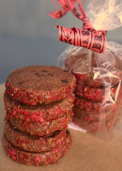 Chocolate Peppermint Shortbread