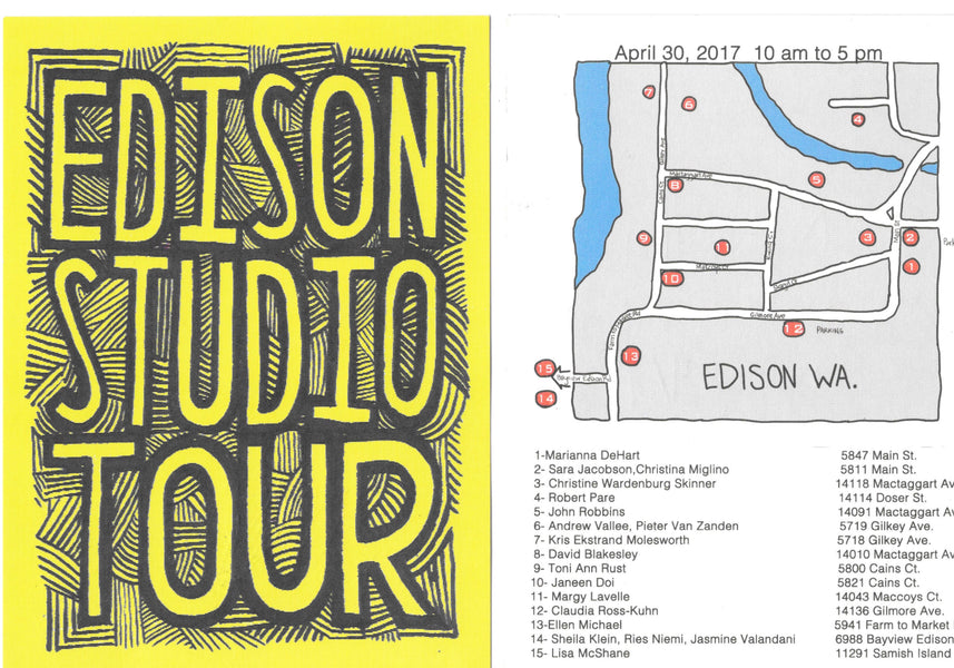 Edison Artist Studio Tour- this Sun 4/30