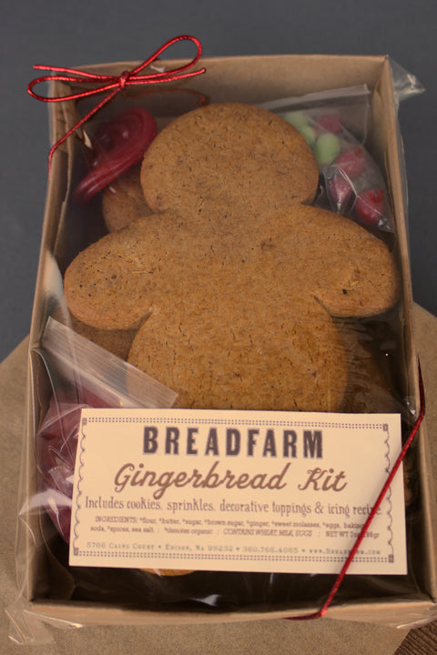 Gingerbread Kits!  Pick one up today!