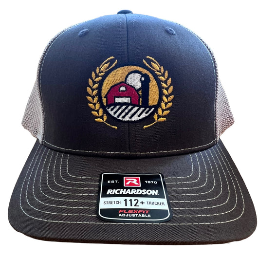 cap-flex adjustable trucker-w-barn-logo